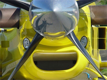 Pressure cowl with two XV-22 installed by Cascade Aircraft Conversions